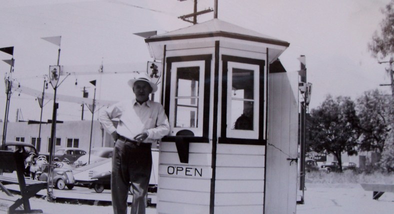 Matt-first ticket booth 1946