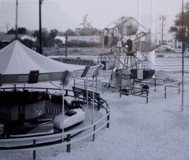 Car ride & Ferris Wheel 1954