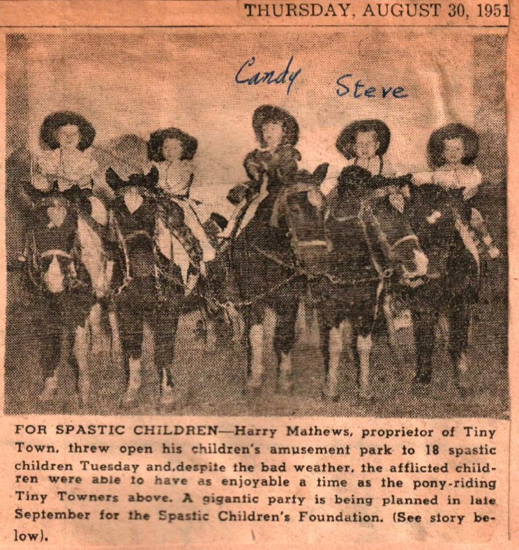 Spastic Children Event at TT Aug 1951