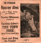 Roscoe Ates & Carolina Cotten at TT 1952